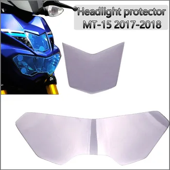 

For YAMAHA MT-15 MT15 MT 15 2016 2017 2018 Motorcycle Accessories Headlight Guard Head Light Shield Screen Lens Cover Protector
