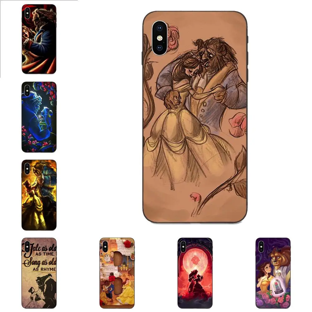 Влюбленные Красавица и Чудовище для Xiaomi Redmi Note 3 S 4 4A 4X 5 5A 6 6A 7 7A K20 Plus Pro S2 Y2 Y3 мягкий