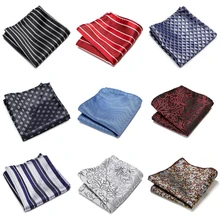 

Factory Sale 126 Many Color Newest design 100% Silk Luxury 9 pcs/lot Handkerchief Pocket Square Polka dot Father's Day