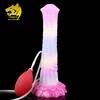 YOCY Squirting Function Huge Dildo Horse Colorful Fantasy Sex Toy Animal Fake Penis Ejaculating Masturbator For Gay Men Orgasm 1