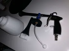 Pistola de limpieza de coche, arandela de alta presión, pistola de agua para automóviles, accesorios para lavado en seco, herramienta de limpieza de Tornado