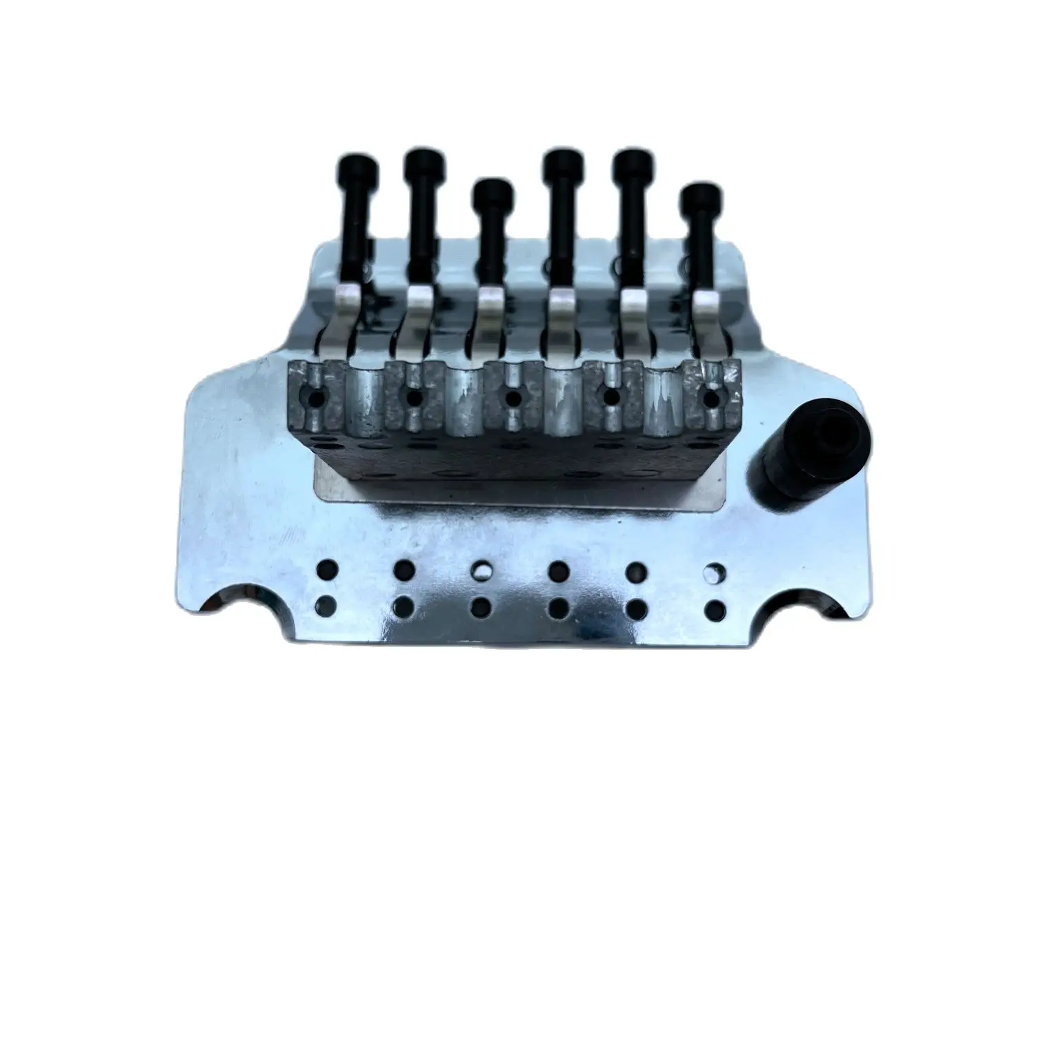 Chrome Floyd Rose Electric Guitar Double Locking Vibrato System 6-String  Bridge | eBay