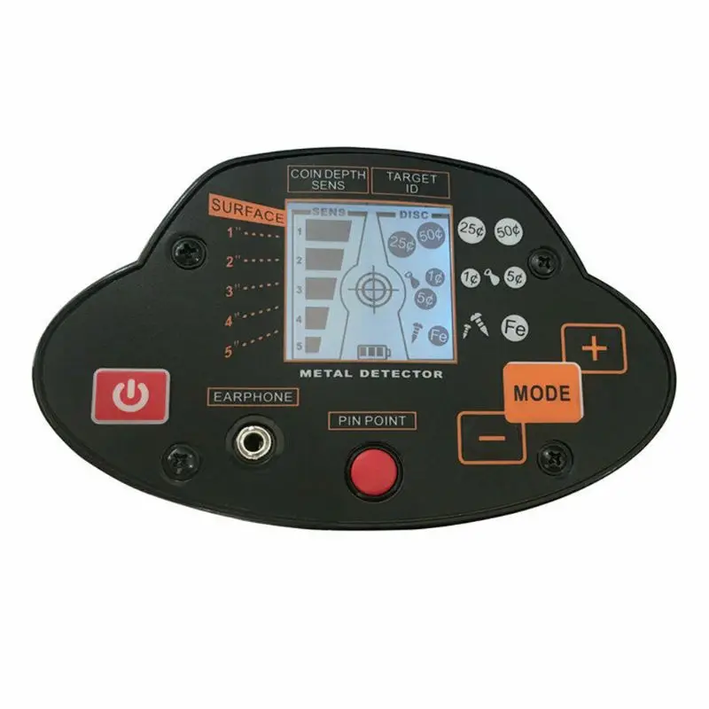 

MD-5030 LCD Metal Detector High Sensitivity Adjustable Stem Gold Unearthing Tool