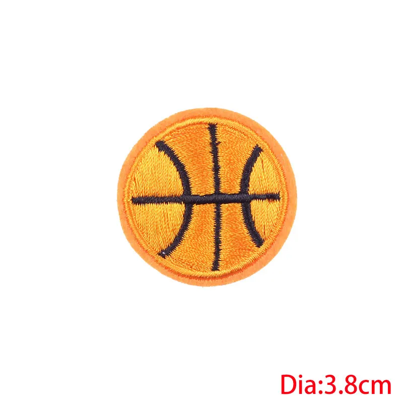 Prajna DIY Bandage Embroidered Patches For Clothing Sport Ball Patch Iron On Stickers Cute Patch Kiss Lip Badge Applique Decor F - Color: 4301