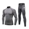 Thermal Underwear Sets Men High Collar Winter Long Johns Thermo Underwear Compression Sweat Quick Drying Thermal Clothing ► Photo 3/6