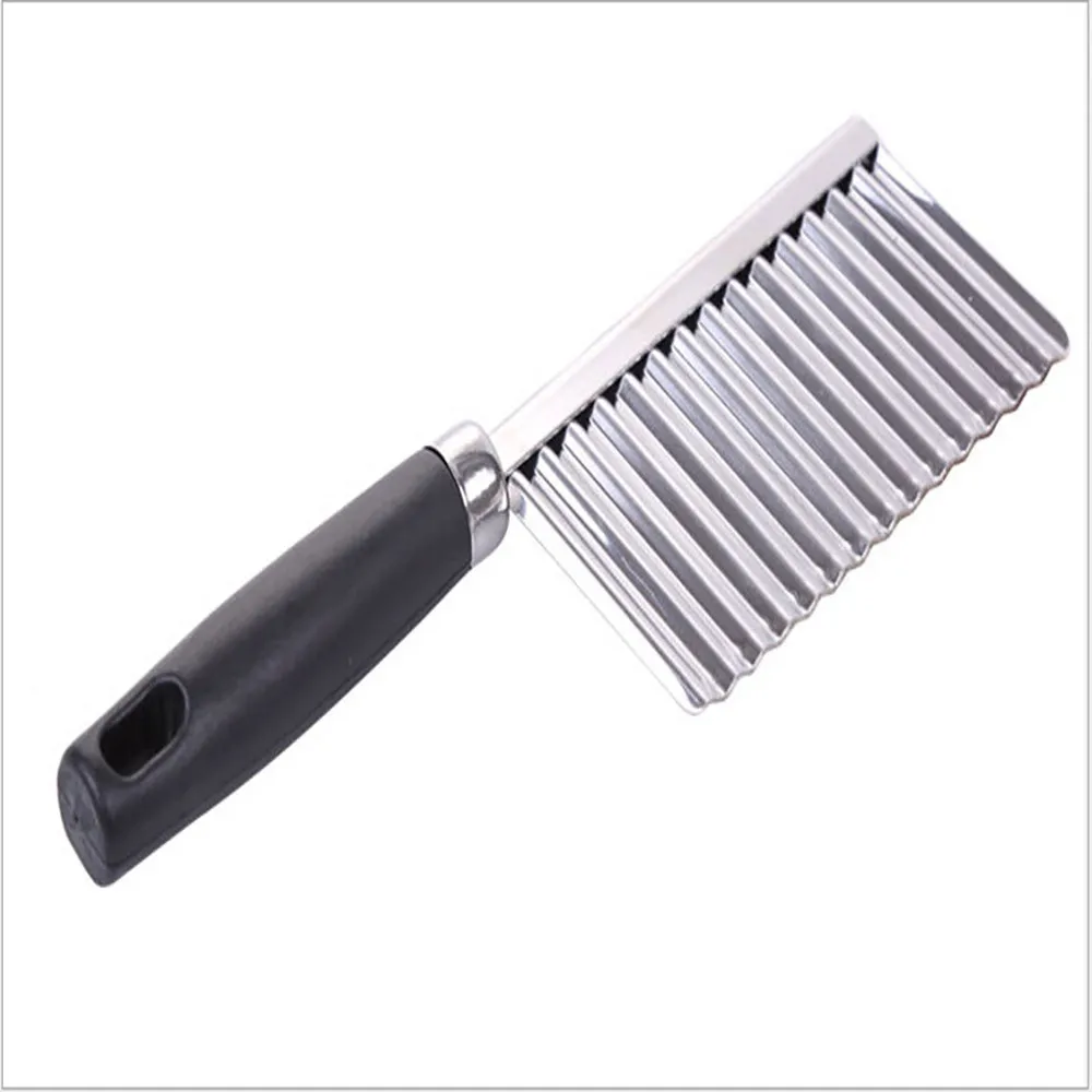 Knife Carving Knives For Fruits And Vegetables Potato Wavy Edged Tool Stainless Steel Kitchen Gadget Vegetable Fruit Cutting#37