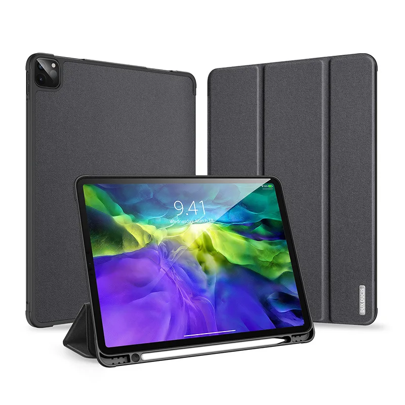 

Case for iPad Pro 11 2020 Case Soft TPU Auto Wake Sleep Smart Tablet Cover for iPad Pro 11 inch 2020 with Pencil Holder Funda