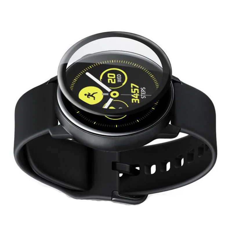 Мягкая 3d пленка с полным покрытием для Samsung Galaxy Watch active 2 40 мм 44 защитная samsung без