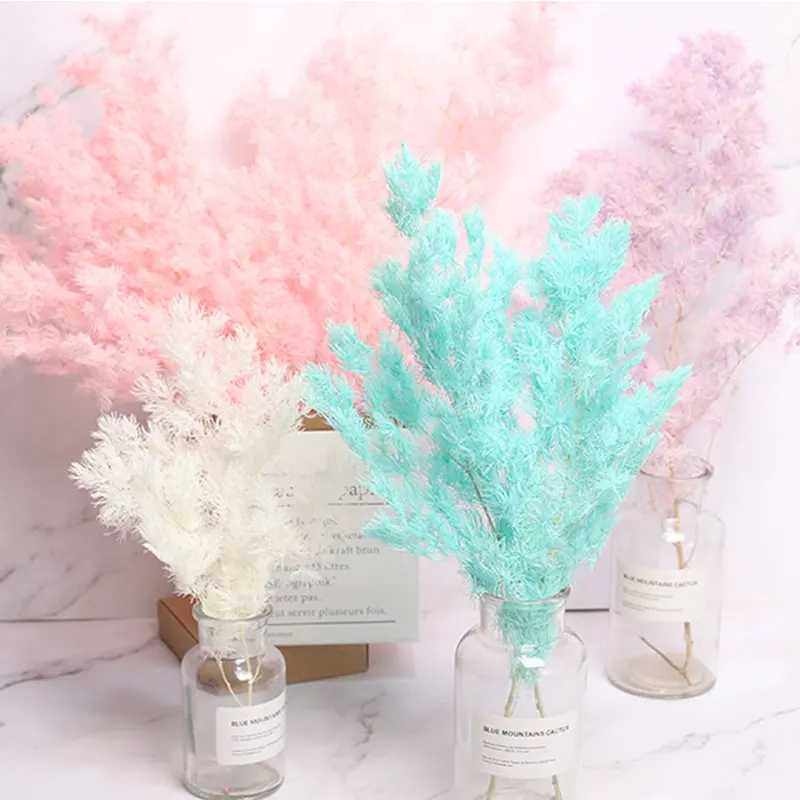 1 декоративные букеты Penglaisong вечный цветок сухой натуральный настоящий вечный сушеная трава DIY декоративные консервированные Цветы Аксессуары