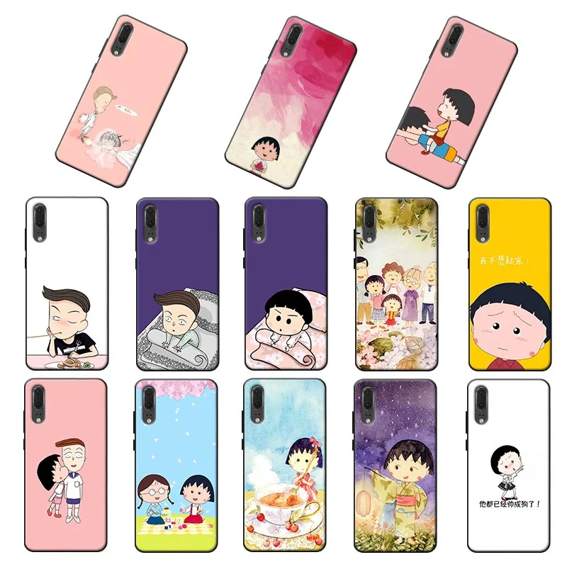 Chi-bi Maruko for huawei mate 30 pro p20 p30 lite 20 Soft Silicone Phone Case |