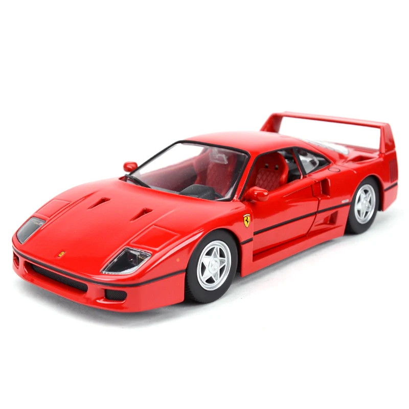 Bburago 1:24 Ferrari F40 спортивный автомобиль статический литой Коллекционная модель