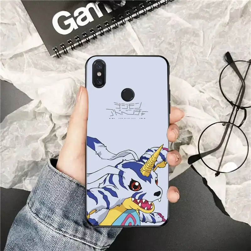 YNDFCNB Japanese Anime Digimon Shell Phone Case for Xiaomi Redmi 5 5Plus 6 6A 4X 7 7A 8 8A 9 Note 5 5A 6 7 8 8Pro 8T 9 xiaomi leather case chain Cases For Xiaomi