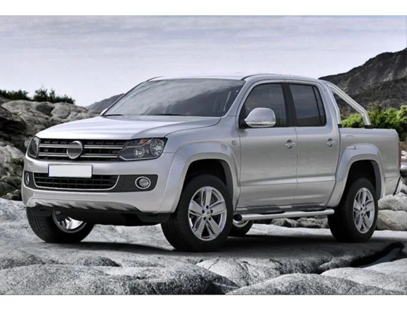 Комплект противотуманных фар для Volkswagen Amarok 2011- автомобильный передний бампер фары галогенные дневные ходовые огни