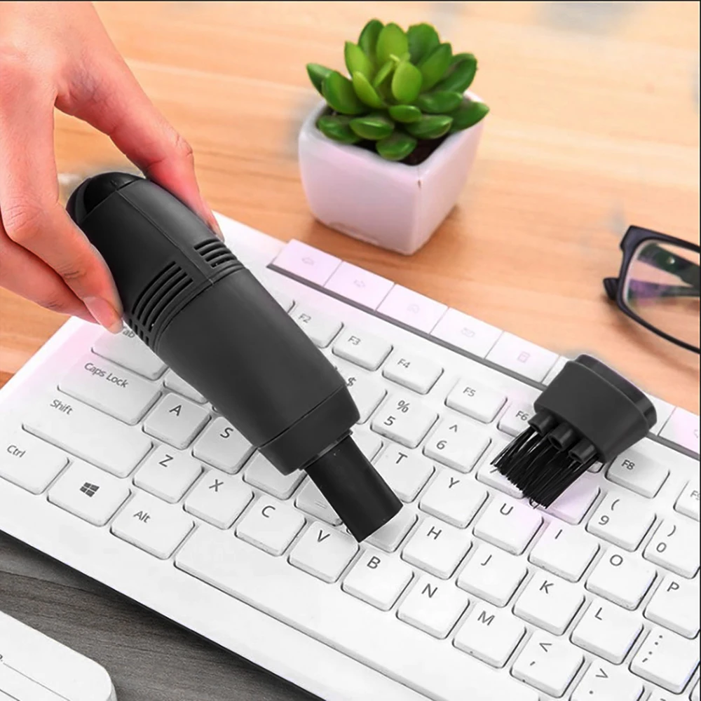 AOZBZ Mini Vacuum Cleaner USB Car Interior Air Vent Dust Cleaning Tool