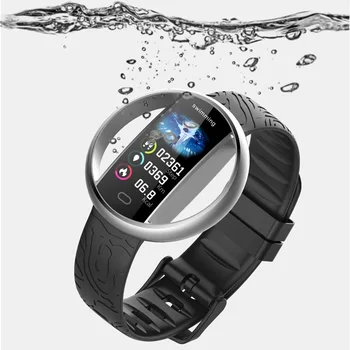 

E99 Smart Bracelet Heart Rate Blood Pressure Blood Oxygen Fashion Simple Temperament Touch Waterproof Bluetooth Smart Watch Men
