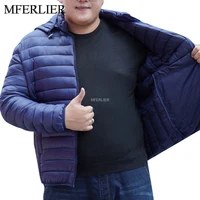 Autumn Winter Men Jackets 10XL Bust 164cm 5XL 6XL 7XL 8XL 9XL Plus Size Coat 1