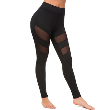 

Sexy Mesh Leggings Women Push Up Long Pants Workout Legins Fitness Legging Sportswear