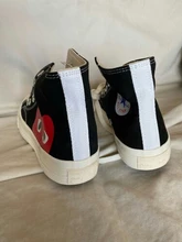 Zapatillas de deporte con ojos grandes para hombre y mujer, zapatos blancos de alta calidad para Skateboarding al aire libre, 1970s, novedad