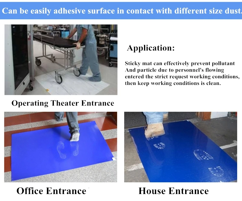 Silicon ESD tacky mats ?? (1)