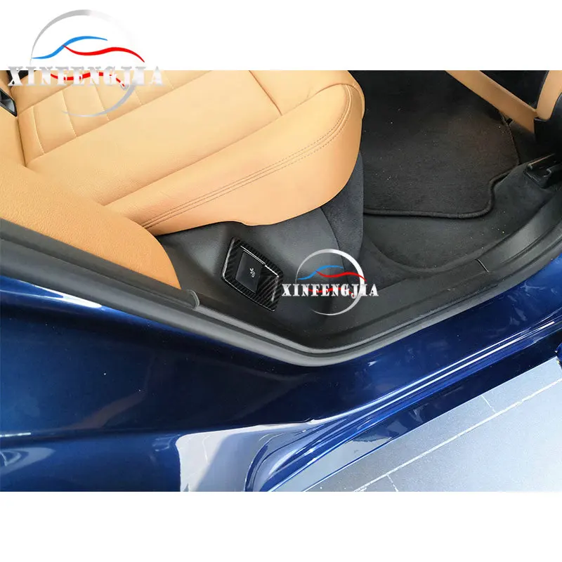 Для BMW X3 G01 18-19X4 G02 углеродного волокна Цвет задних сидений чехол для кресла водителя Мерседеса