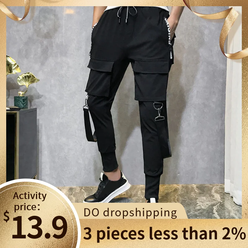 

2019 Tactical cargo pants trousers combat Men's New Style Casual Tooling Multi-Pocket Fashion Comfortable Trouser joggers men