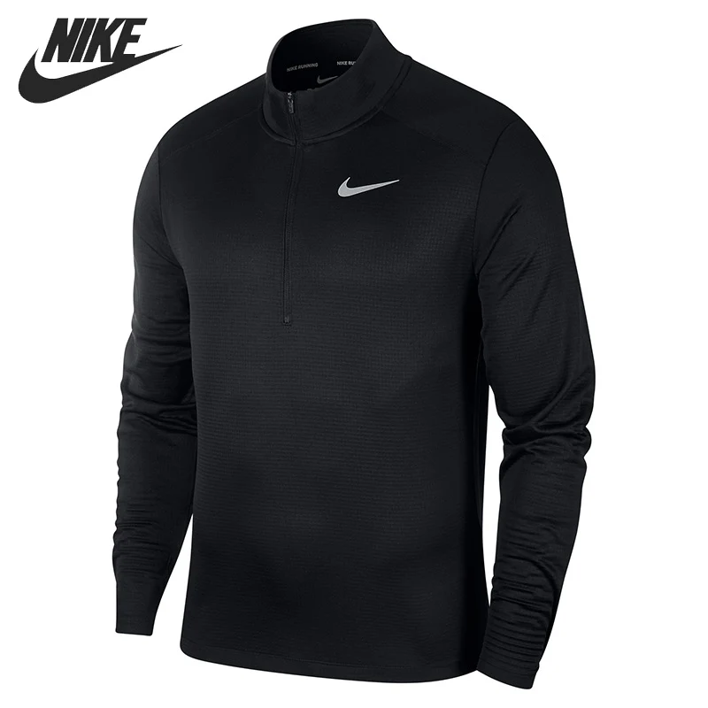 Новое поступление оригинальных мужских футболок NIKE AS M NK PACER TOP HZ спортивная