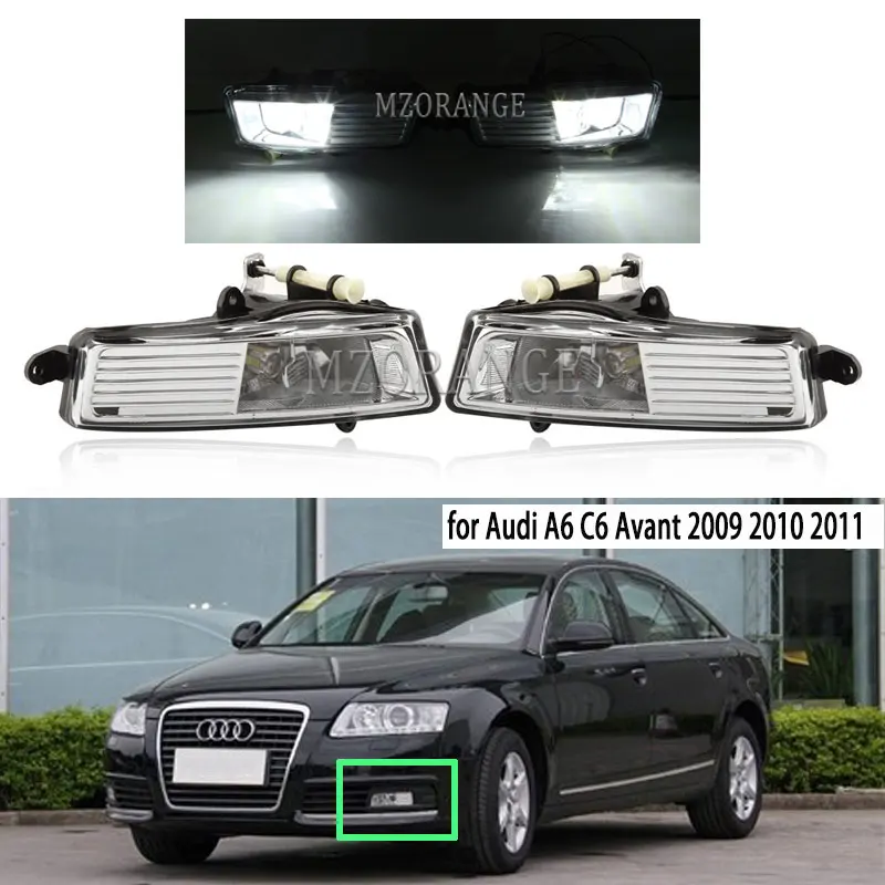 Светодиодный ные противотуманные фары передсветильник для Audi A6 C6 Avant 2009 2010 2011 s