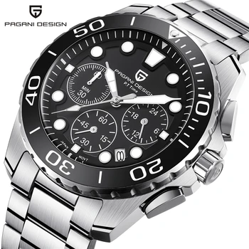 

PAGANI DESIGN Mens Watches Top Brand 2019 New Luxury Waterproof Sport Military Quartz Watch Men Clock Relogio Masculino