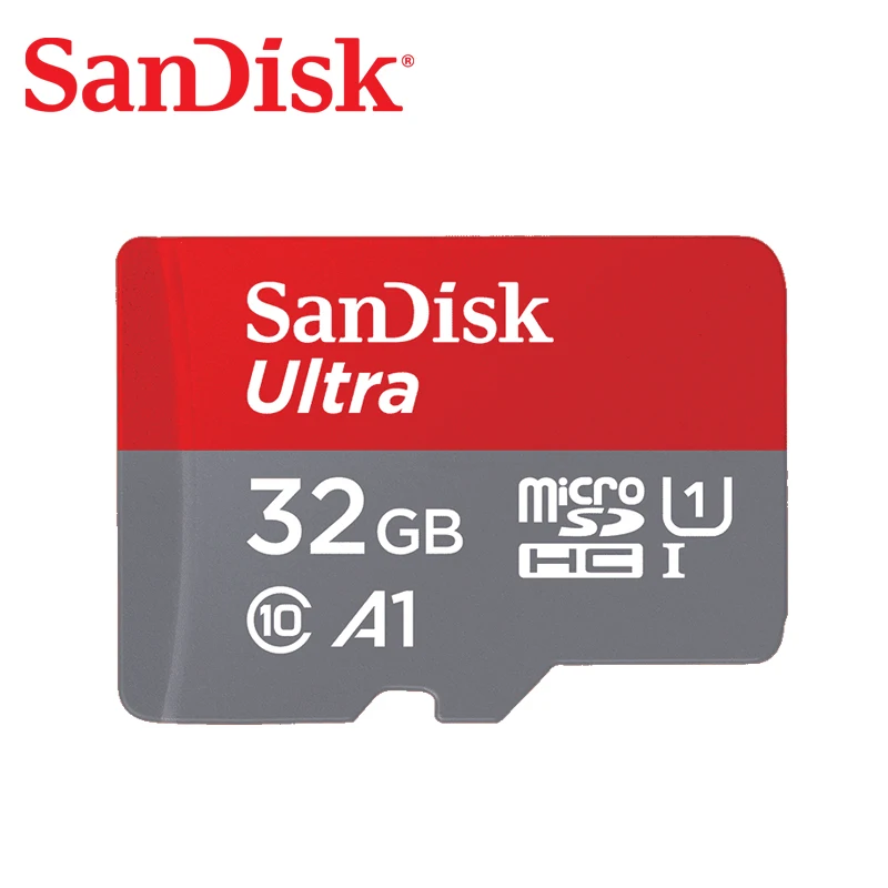 SanDisk A1 карта памяти 16 ГБ 32 ГБ 64 Гб 128 ГБ 200 ГБ 256 Гб 400 Гб Micro sd карта класс 10 UHS-1 флэш-карта памяти Microsd TF/sd карта