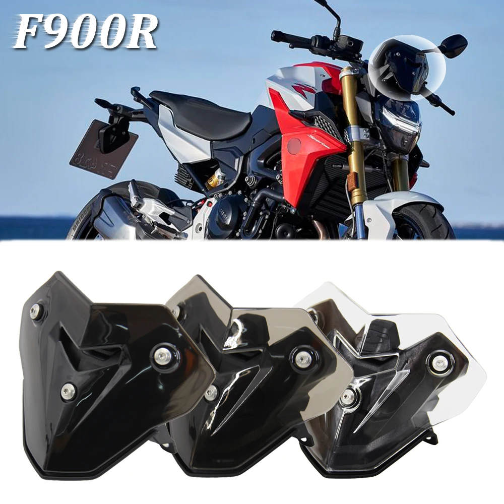 Motorcycle Windscreen with Bracket For BMW F 900 R motorcycle windshield