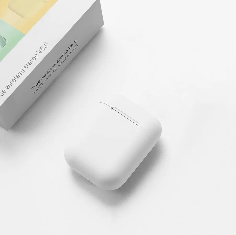 white have packaging I12 TWS Pro сенсорные беспроводные наушники fone de ouvido игровая гарнитура Bluetooth 5,0 наушники для Iphone Xiaomi huawei samsung - Цвет: white have packaging