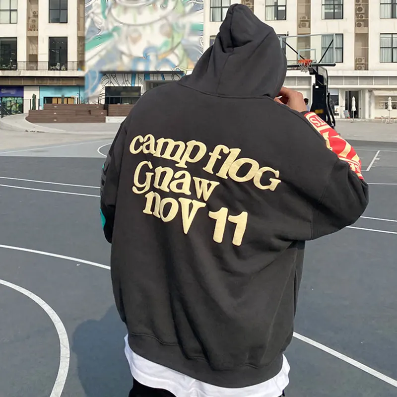 Graffiti Sudaderas Con Estampado Atras Sudaderas Con Capucha Con