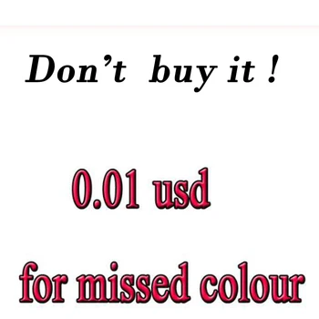 

please don't order ,0.01 usd for missed colour diamond and canvas or other！Customer dedicated drill and canvas dedicated link!