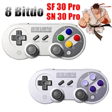 8bitdo Manette de Jeu pour Nintendo Switch Android Contrôleur Joystick Contrôleur de Jeu Sans Fil Bluetooth SF30 Pro SN30 Pro Gamepad