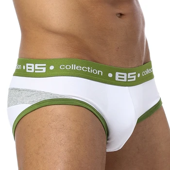 

BS Brand Sexy underwear men Camouflage printed Cotton briefs men panties calzoncillos hombre slip BS105