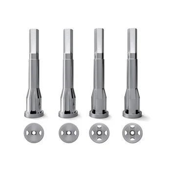 

Wire Twisting Tool, Wire Stripper and Twister with Extension Adapter Attachment for Power Drill Drivers 3-Way 5-Way (4 Pieces)