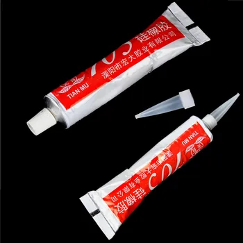 

1PC 50ML High Temperature Outdoor Tent Waterproof Repair Glue Transparent 705 Silicone Rubber Gel Adhesive & Sealants
