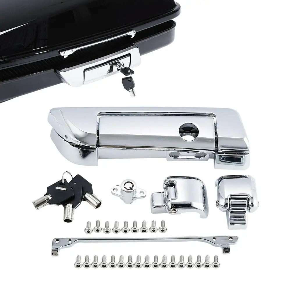 Защелка багажника мотоцикла для Harley Touring Tour Pak Road King Street Electra Glide Ultra Classic FLHT 2014 2020 2019