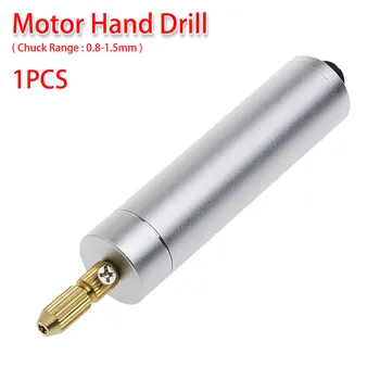 

Mini Electric Aluminum Motor PCB Hand Drill DC 5V 3A 0.8-1.5mm Chuck Range for PVC/Wood Board/Thin Copper Sheet Drilling Machine