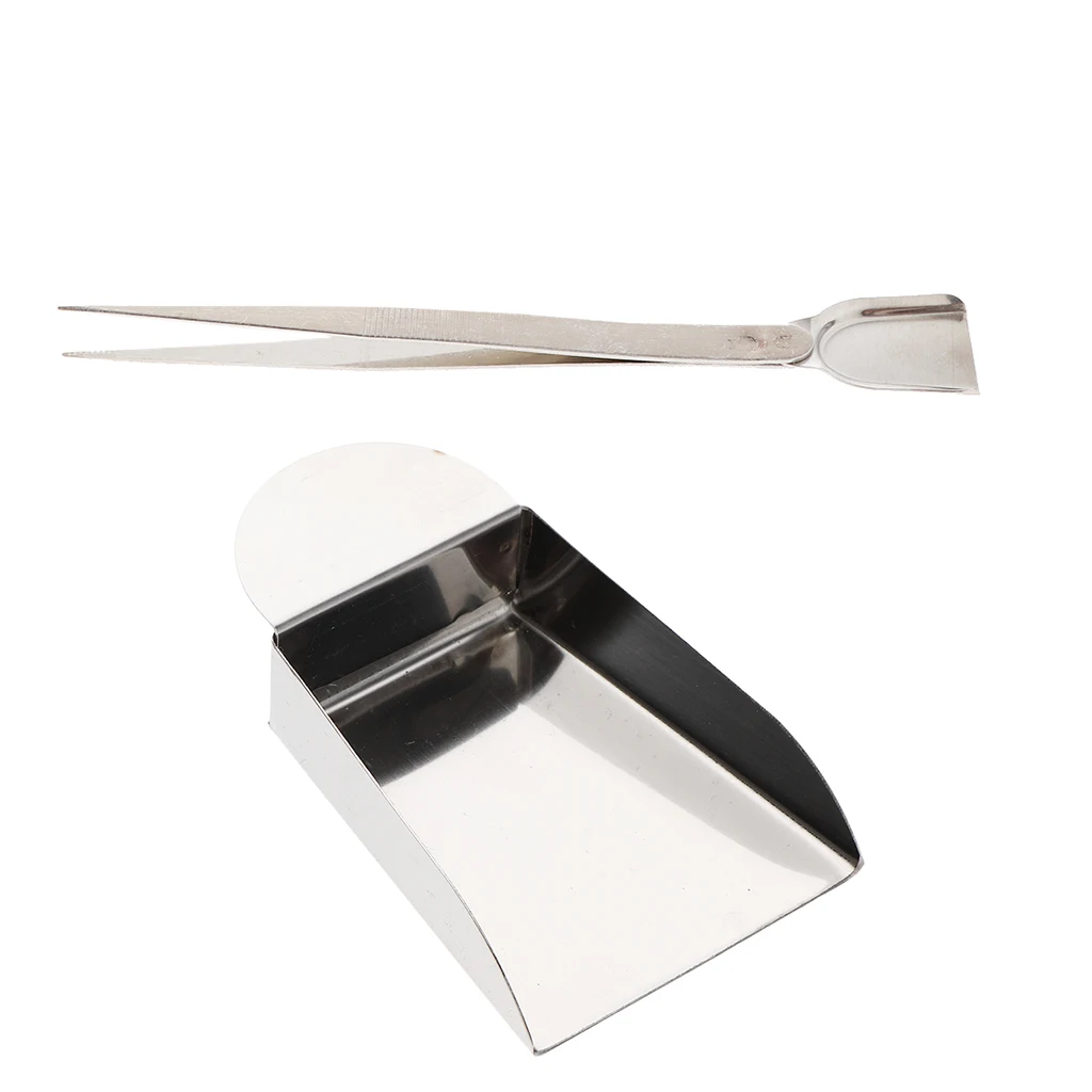 2 Pieces Mini Bead Scoop Shovel Professional Diamond Tweezers With Scoops Shovels For Gem Beads Jewelry Tool