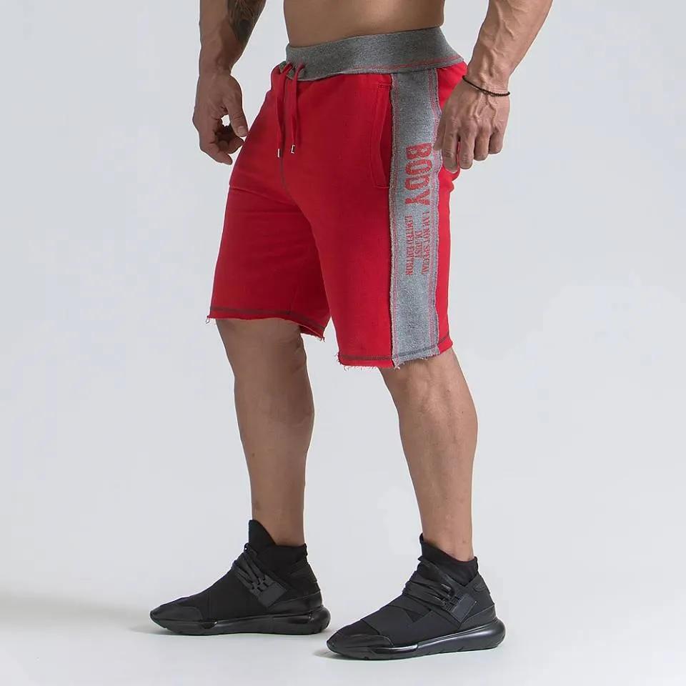 

Muscle Fitness Brothers Sports Male Fifth Pants Summer Running Training Breathable Casual Straight-Cut Basketball Shorts