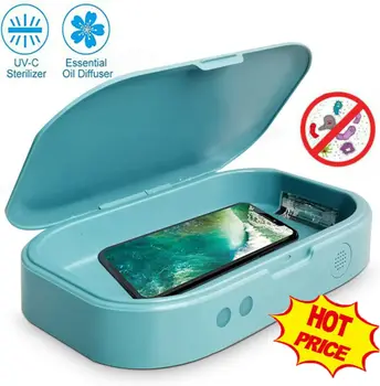 

2020 Phone Masks UV Sterilizer Multifunctional Disinfecting Machine Jewelry Phones Cleaner Personal Sanitizer Disinfection Box