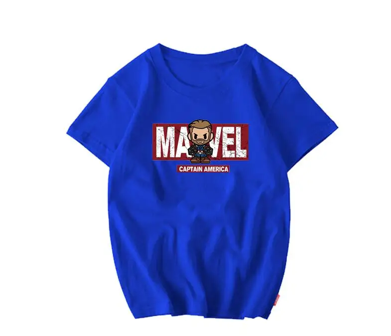 

The Avengers 4 short sleeve T-shirt marvel clothing Iron Man/Spider-Man /Deadpool decennial men women T Shirt Brand clothing