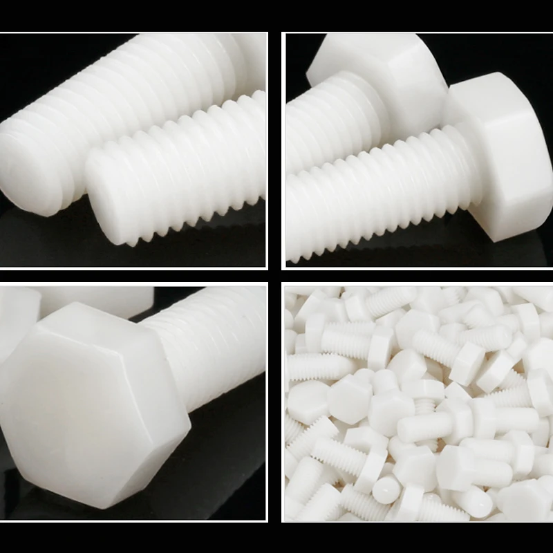 20 Viti Di Plastica A Testa Bombata In Nylon, M3, M4, M5, M6, 10 - Foto 8