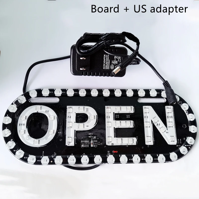 LED Advertising Light Advertising signboards LED board display open working for shop banner open light DC12V