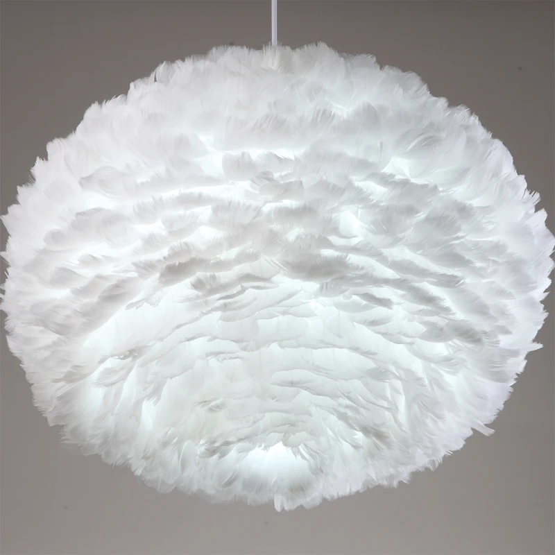 Günstig Moderne Anhänger Lichter Feder Lampe Nordic Hängen Lampe Gans Feder Anhänger Lampe Für Schlafzimmer Wohnzimmer Nacht Droplight E27