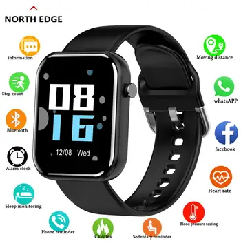 

NORTH EDGE Watch 2020 Smart Men Women Blood Pressure Smartwatch Waterproof Heart Rate Tracker Sport Watch Smart For Android IOS