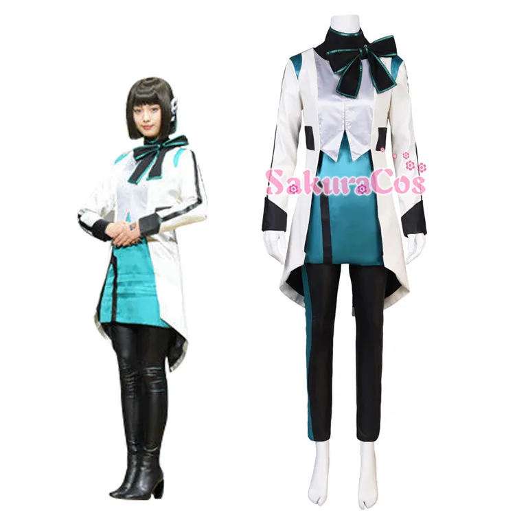 Костюм для косплея из аниме Kamen Rider Zero One izzy красивое платье полный комплект + шляпа