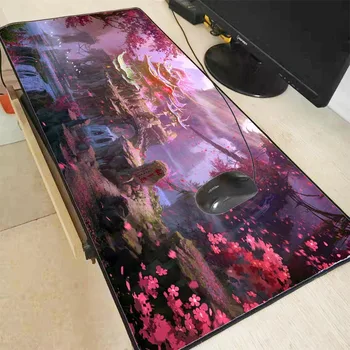 

MRGBEST Japanese Fantasy Flower Mouse Pad Large Laptop Mouse Notbook Computer Creative Rubber Mat Gaming Mousepads for LOL csgo