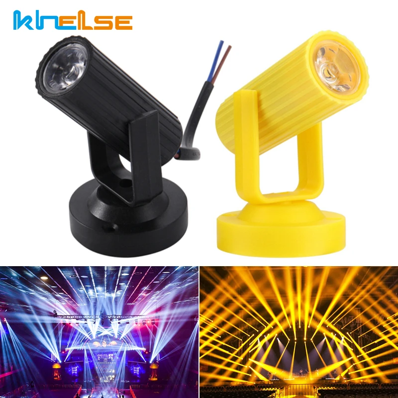 

1W Mini LED DJ Disco Spotlights Stage Party Effect Beam Light RGB/Green/Red/White Colorful KTV Bar Laser Spot Lighting AC85-265V